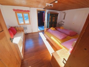 Berghütte Battagliahütte Doppelzimmer