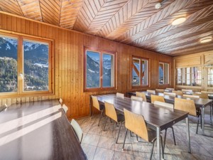 Group accommodation Nouvelle Alpina Dining room