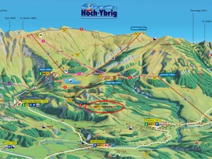 Mountain inn Adlerhorst Oberiberg Location