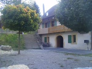 Pfadiheim Le Moulin Cudrefin Hausansicht Sommer