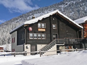 Ferienwohnung Talblick Hausansicht Winter