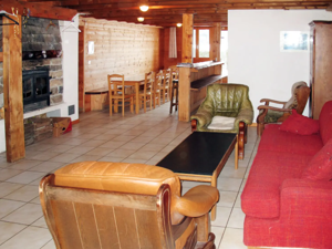 Chalet Anthamatten Wohnzimmer