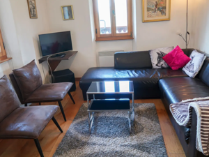Maison de vacances Le Dahu Salle de séjour