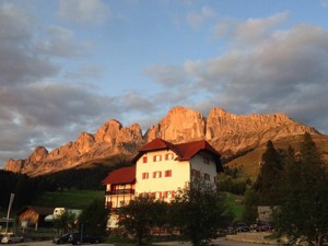 Gruppenhaus Villa San Pio X Hausansicht Sommer