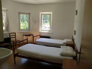 Group accommodation Villa San Pio X Bedroom