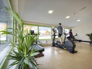 the fitness room