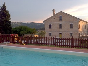 the hotel's own pool