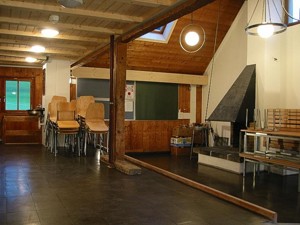 Boyscout camp Hinterberg Common room