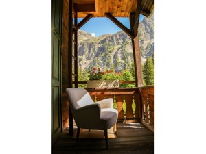 Berghaus Iffigenalp Balkon