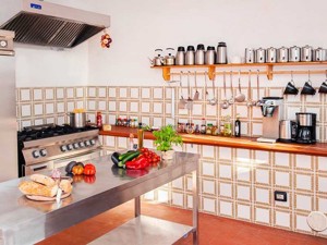 Group accommodation Casa Figline Kitchen