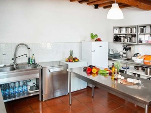 Group accommodation Casa Pomponi Kitchen