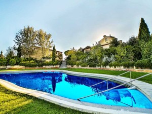 la piscine de la maison