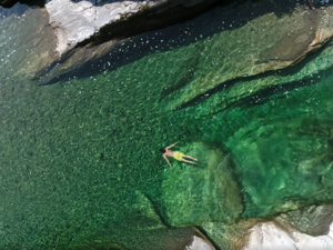 un lieu de baignade