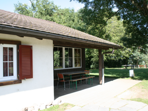 Centre de vacances Naturparkhotel Stiftung Begegnungszentrum Rüdlingen Terrasse