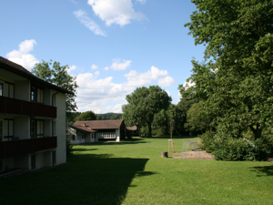 Centre de vacances Naturparkhotel Stiftung Begegnungszentrum Rüdlingen L'espace autour de la maison