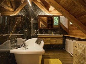 Ferienhaus Wild Valley Private Paradise Badezimmer