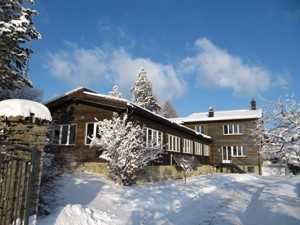 Maison de groupes Lichen bleu