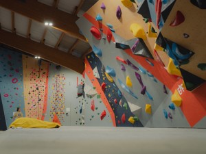 Climbing hall in the Skillpark