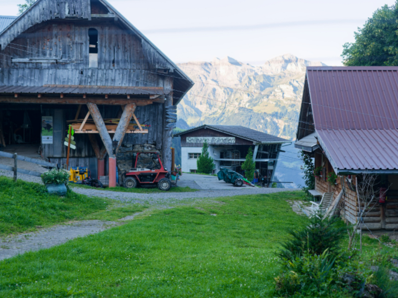 Alp-refuge Weitblick Location