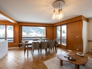 Ferienwohnungen Chalet Alberti Esszimmer