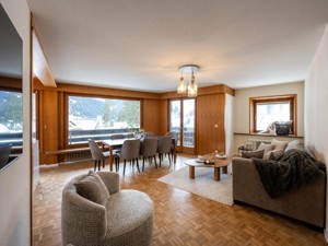 Ferienwohnungen Chalet Alberti Wohnzimmer