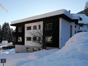 Appartements de vacances Chalet Alberti Vue de la maison hiver