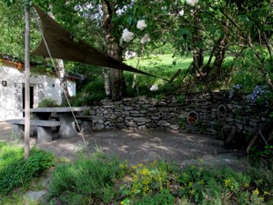 Bauernhof Biohof Schmeli Terrasse