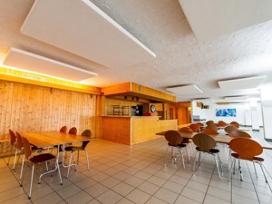 Group accommodation Torgon Alpine Experience Dining room