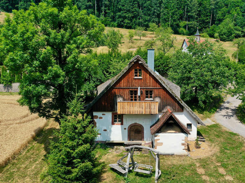 Holiday house Mühle House view summer