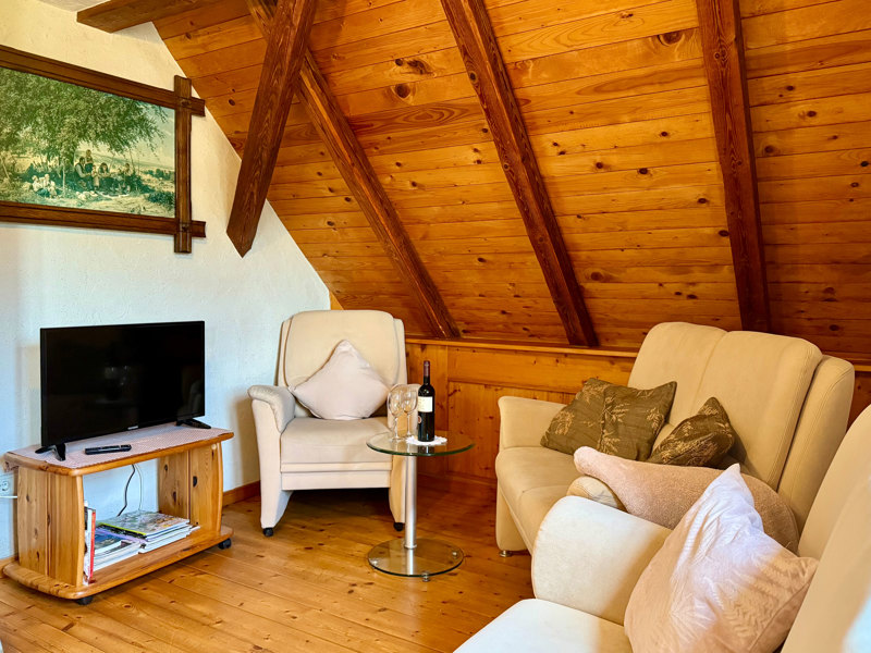 the cosy seating area