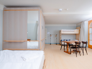 Jugendherberge Grand Hotel du Cervin Schlafzimmer