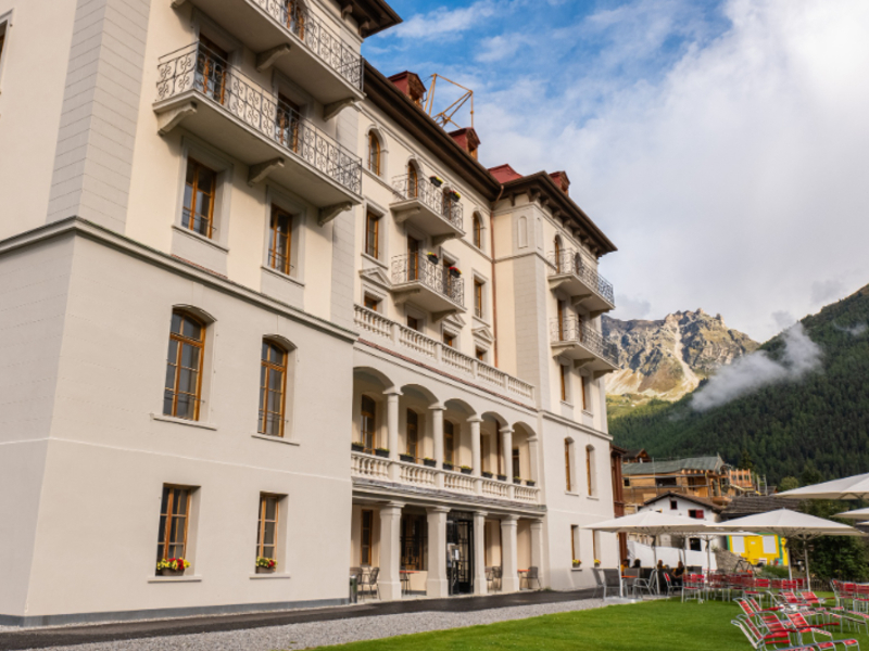Jugendherberge Grand Hotel du Cervin Hausansicht