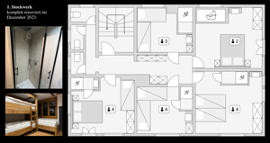 Plan du 1er étage