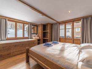 Pension Edelweiss Schlafzimmer