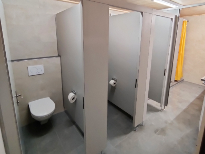 Maison de groupes Campogrande Installations sanitaires