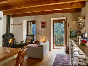 Rustico Wild Valley Casa Anima Ess- und Aufenthaltsraum