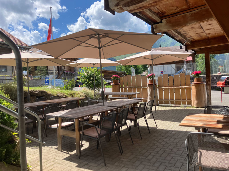 Maison de groupes Elsigbach Lodge Terrasse