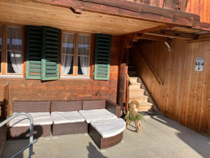 Gruppenhaus Elsigbach Lodge Terrasse