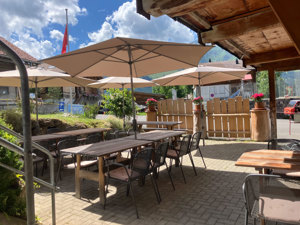 Gruppenhaus Elsigbach Lodge Terrasse