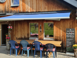 Naturfreundehaus Röthen Terrasse