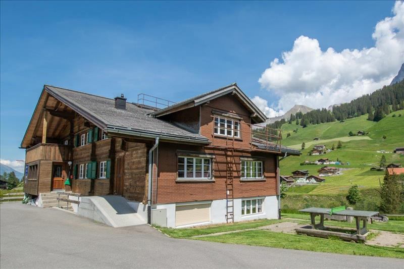 Group accommodation Chalet Nr. 5 House view summer