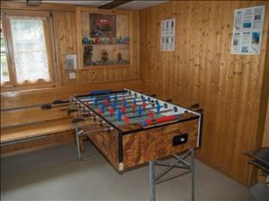 Group accommodation Chalet Nr. 5 Table football