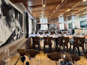 Hotel Alpina Einhorn Esszimmer