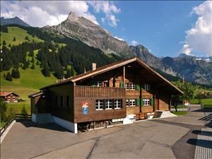 Group accommodation Chalet Nr. 6 House view summer