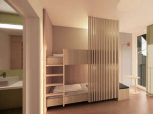 Youth Hostel Genf Family room