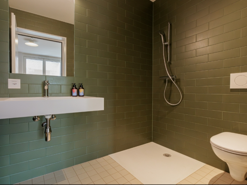 Jugendherberge Genf Badezimmer