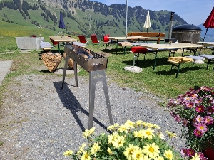 Chalet Lueg is Tal Terrasse