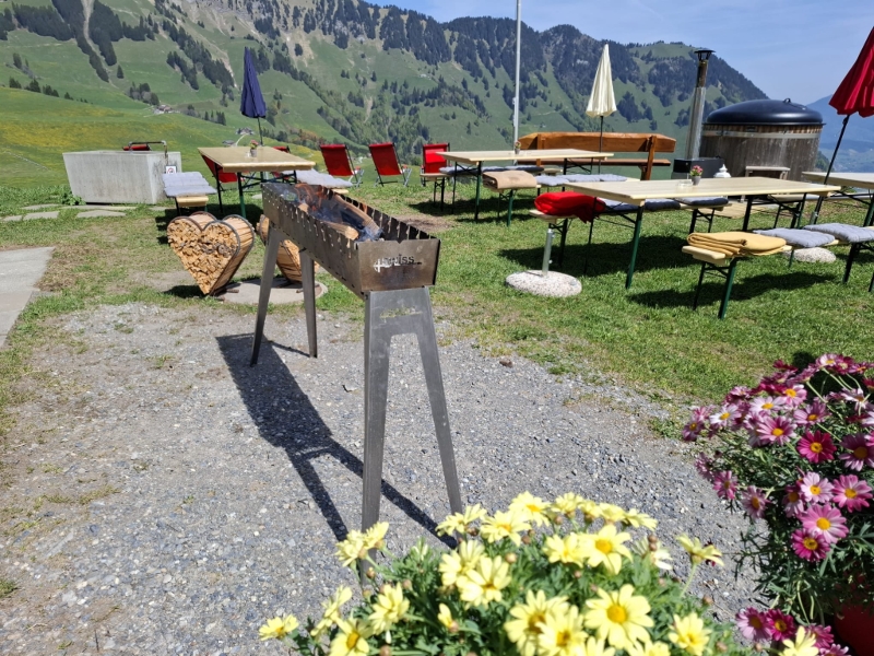 Chalet Lueg is Tal Terrasse