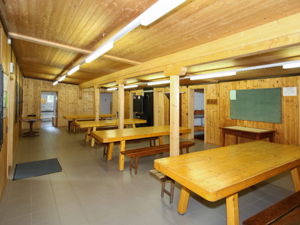 Camp Campo Pestalozzi Dining and lounge room