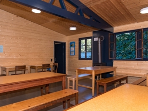 Camp Campo Pestalozzi Dining and lounge room